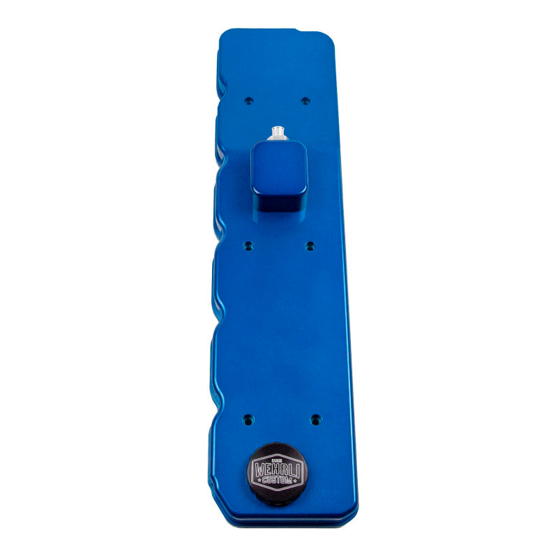 Wehrli 06-18 Cummins WCFab X D&J Precision Billet Valve Cover - Brizzle Blue